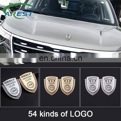 1PC 3D Car Styling Sticker Metal Emblem Rear Front Tailgate Badge for Skoda Ford Mitsubishi Dacia Toyota Hyundai Mazda Bmw Audi