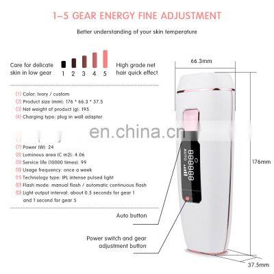 Women Ladies Body Shaver Epilator Mini Portable Electric Eyebrow Trimmer Hair Remove for Bikini Underarm Leg OEM Customized Hot photo-3