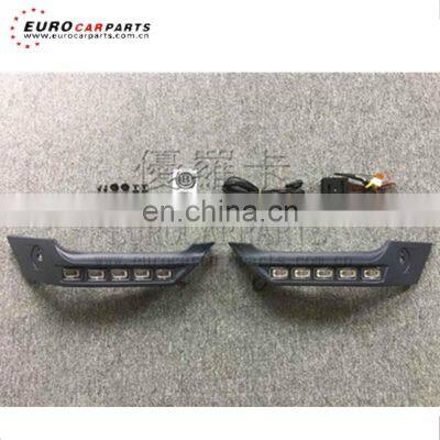 G-CLASS Front Corner Lips With Leds for W463 G350/G500/G63/G65 Front Lip Lamps PP Material