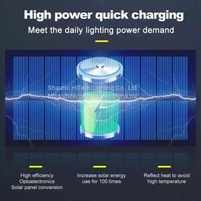 72 LED 128 COB Solar Lamp Sensor Solar Powered Panel LED Street Light Outdoor Courtyard Garden Intelligent Waterproof Solar Lamp photo-5