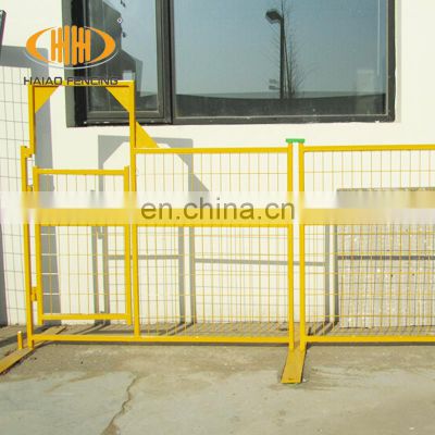 Canada standard portable temporary modular fence Canada temporary fence