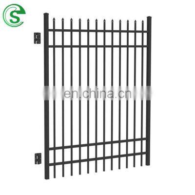 Hot sale aluminium fence spear top panel for swimming pool and garden tubular fence gate