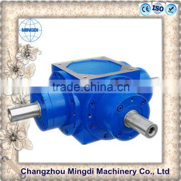 T Series Sprial Helical Bevel agriculture Transmission Gearbox Parts electric motor Gear box mini sewing machine