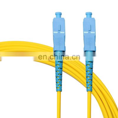 China supplier sc/pc ftth optical fiber cable pigtail and patch cord