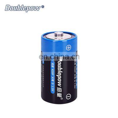 New Arrivals 1.5V Disposable Battery R20 D Size Dry Cell Battery Dry Batteries for Resale photo-2