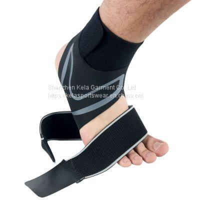 supply Ankle Support Brace Adjustable Ankle Brace Breathable fabric  Material Super Elastic and Comfortable,1 Size Fits all, Suitable for Sports