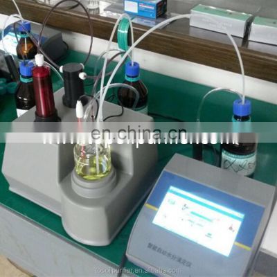 Portable water content analyzer/ Karl Fischer titrator / moisture potentiometer for pharmaceutical laboratory instrument