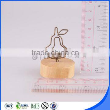 Customized Wood Base Memo Clip photo-4