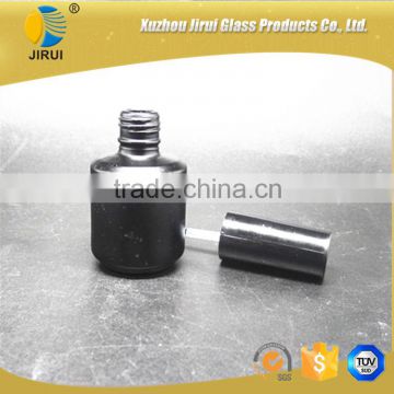 15ml nail polish glass bottle with black painting effect