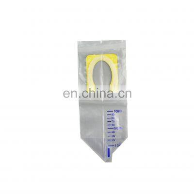 Medical disposable infant and pediatric urine collection bag 200ml