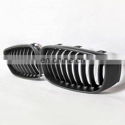 Matt black car grill for BMW 3 series GT F34 single slat line bumper grill radiator high quality grill for BMW F34  2012-2020