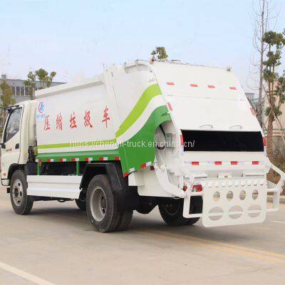 Foton 4x2 LHD RHD 6cbm Compressed Garbage Compactor Truck photo-2
