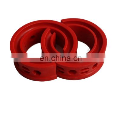 Red  E Car shock Absorber Spring Bumper TPE Power Cushion Buffer