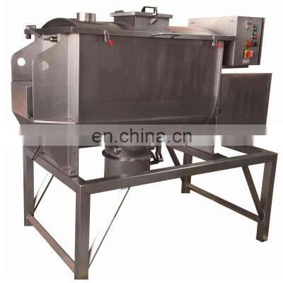 Stainless Steel Dry Powder Mixing Machine Horizontal Ribbon Mixer for dry chemical powder