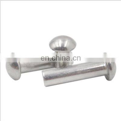 Manufacturer Metal Parts Solid Copper Stainless Steel Aluminium Rivet