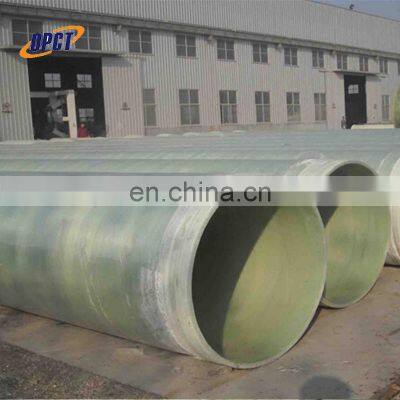 Anti Corrosion FRP GRP Fiberglass Pipe high pressure round tube fiberglass pipe