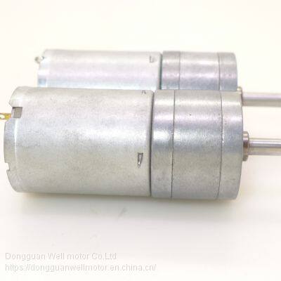 25mm diameter dc gear box motor for automatic machine