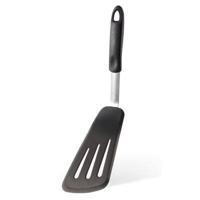 Kitchen Accessories Home and Kitchen Cookware Sets Heat Resistant Rubber Kitchen Spatula - Ideal for Fish, Eggs Turner photo-3