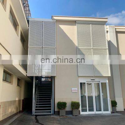 Cladding Facade Made From Expanded Metal Mesh