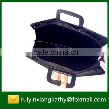 Business Waterproof Polyester Oxford Handle Briefcase photo-3