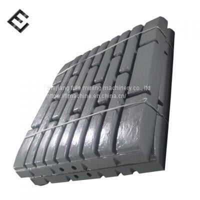 Custom Casting High Manganese Steel Jaw Crusher Jaw Plates photo-2