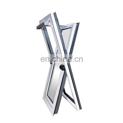 High Quality Electric Horizontal Pivot Aluminum Casement Window For Modern Building