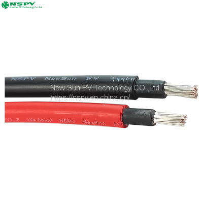 Tinned Oxygen-free Copper Solar Cable 1500VDC Waterproof TUV Certified Solar Cable photo-5