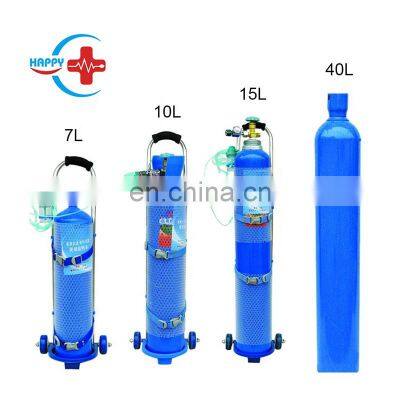 HC-J016 HOT SALE 40L Medical portable Oxygen cylinder sizes for medical use