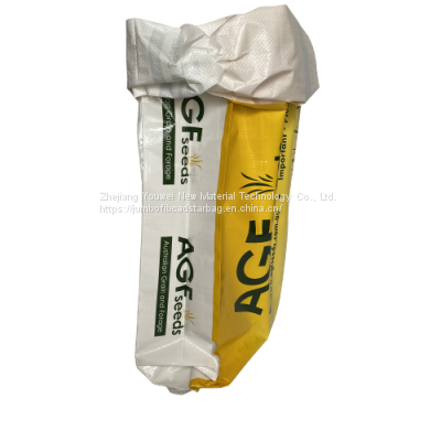 Top Qualuality Rice Bag Manufacture 25kg Custom 50 kg One Side Bopp Bags