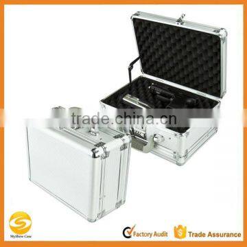 Double-Sided Handgun/Range Case,Aluminum pistol gun case