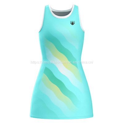 wholesale hot full sublimated netball dress designed for women