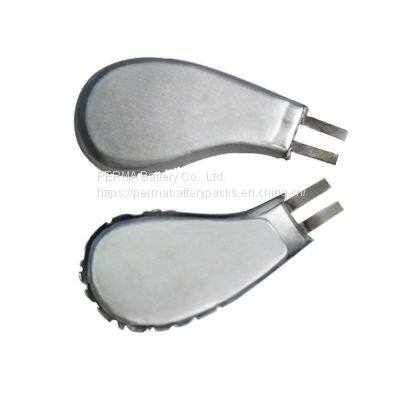 Water Drop Shaped Rechargeable Li-Polymer Batteries in any Shapes and Sizes for Wireless Technology