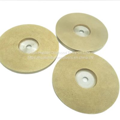 Factory customized 200mm diamond sintered grinding disc for grinding glass crystal quartz ceramic stone