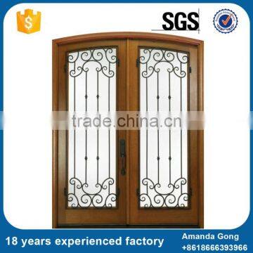 Wholesale Bottom Price Single Iron Grille Entry Doors photo-2