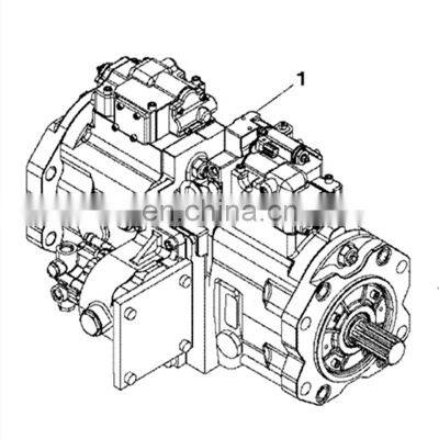 KTJ11640 KTJ11650 Excavator Parts Main Pump CX470B Hydraulic Pump For Case