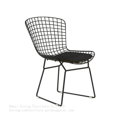 Industrial Metal Chairs Hollow Wire Dining Chair DC-W02