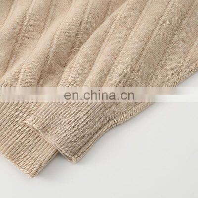 Basic O-Neck Jumper 12GG Solid Color 100% Soft Cashmere Pullover for Women Winter Casual Style photo-6