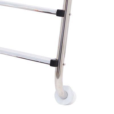 High Quality 5-Step Pool Ladder With Flange Type SS Steel Frame Ladder for Non-Slip Plastic Steps for Above Ground Swimming Pool photo-5
