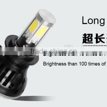 New arrival 40W 4000LM*2 H7 H3 H8 H9 H11 H16 9005 9006 H4 H13 9004 9007 auto led headlight bulb, led headlight bulbs 12v 35w