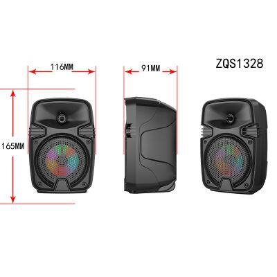 Wireless TWS Portable Speaker With Lights Loud Amplifier With Subwoofer Long Playtime for Outdoor Party photo-3