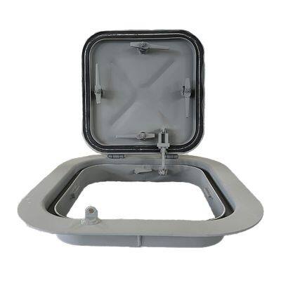 Steel sunk watertight hatch cover light weight good tightness marine boat hatch cover