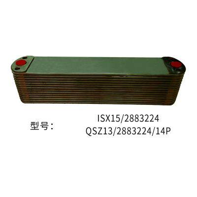 X15 ISX15 QSX15 Engine Oil Cooler 4955830 4965482 2874093 4388894 4388893 2883224 photo-2