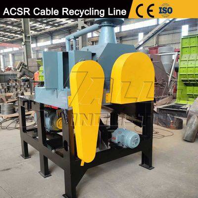 ACSR Wire Equipment Kabelrecyclingmaschine Kleine Kabelrecyclingmaschine