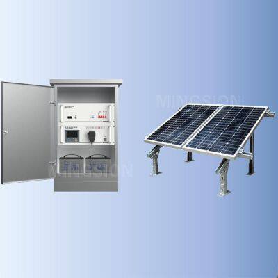 Early Warning Electronic Siren Alarm Terminal Power Amplifier WiFi & IP Network Solar Battery Power Controller Enclosed Cabinet