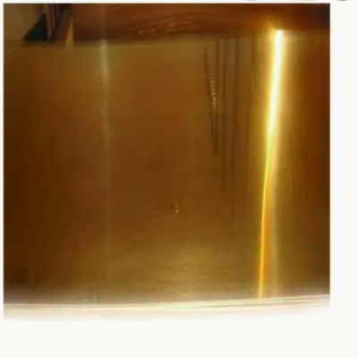 CW509L Alloy Brass Sheets & Plate Thickness 0.4 - 40.0mm Brass Plate Custom Cutting