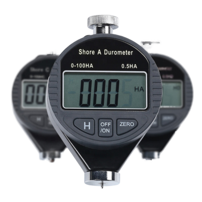 Digital Hardness Tester Meter Shore 0-100 A/C/D for Testing Hardness in Plastic Leather Rubber Various Multi-Resin Materials