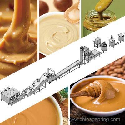 Venda quente - Máquina automática para fazer manteiga de amendoim para processamento de pasta de nozes