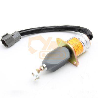 R335-7 R60-5 R210-5 Hyundai Excavator 12V Diesel Engine Stop Solenoid Valve 1751ES-12A3UC12BIS photo-2