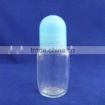 50ml roll-on bottle with cap flint color skin care