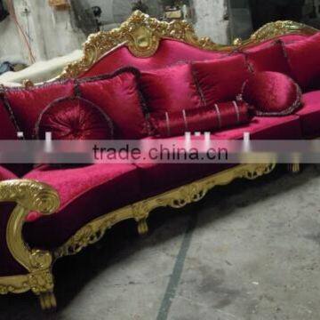 European Stylel Wooden Living Room Furniture-5+1+1 Seater Sofa photo-3